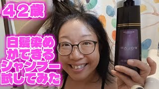 【白髪染め】Polar haircare の白髪染めができるシャンプーを試してみた