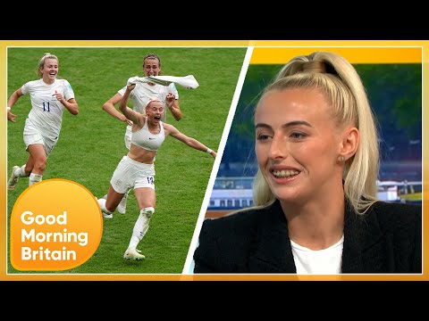Euro's Hero Chloe Kelly Celebrating England's Win & Inspiring Next Generation | Good Morning Britain