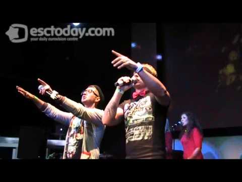 Latvia 2011: Musiqq perform at German 12 points party