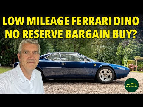 Low mileage Ferrari 308 GT4 - a no reserve bargain buy?