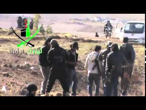 جولة بعد السيطرة على تل أم حوران في محافظة درعا