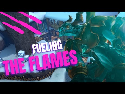 BURN IT ALL DOWN | PALADINS DROGOZ RANKED GAMEPLAY