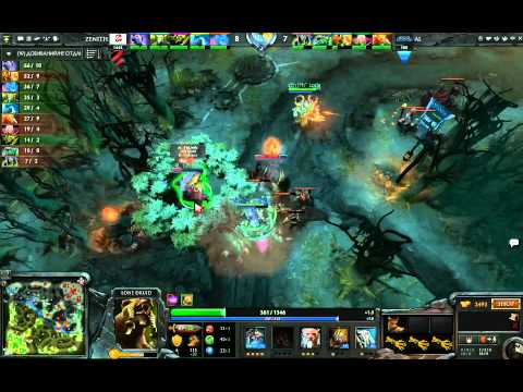 TI2 Group A aL vs Zenith game 1