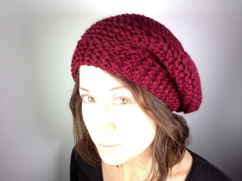 Loom Knit a Beret Hat – Step by Step Tutorial
