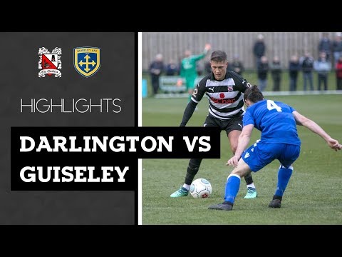 Darlington 0-0 Guiseley - Vanarama National League North - 2018/19