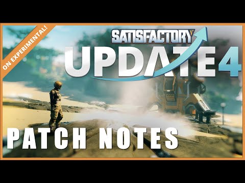 Satisfactory Update 4: Patch Notes Treasure Hunt!