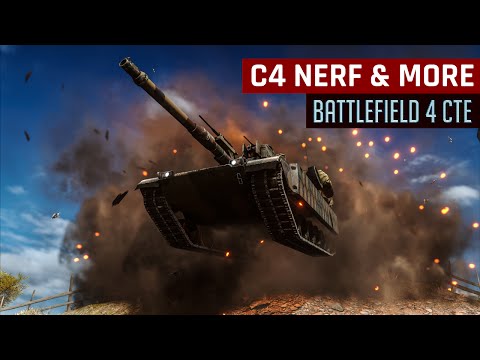 CTE Updates: C4 Nerf, Speed Inheritance, UCAV / Mortar Tweaks, Ammo Replenish - Battlefield 4 (BF4)