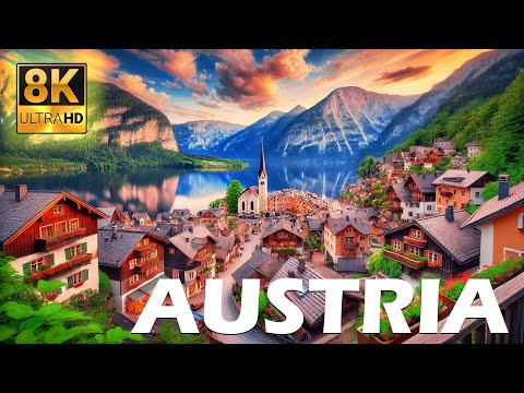 AUSTRIA 8K: Austrian Alps & Iconic Landmarks | 8K ULTRA HD | HDR Dolby Vision