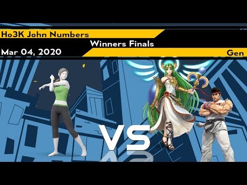 [Smash Ultimate] Xeno203 (W.Finals) - Ho3K John Numbers vs Gen