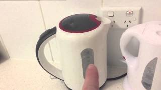 How to remove the new smell smell from a 900w kettle.