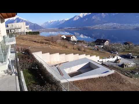 Lago di Como - Vercana - Residence con piscina, solarium e vista lago bellissima!