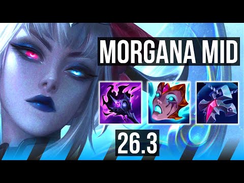 MORGANA vs AKALI (MID) | EUW Diamond | 26.3