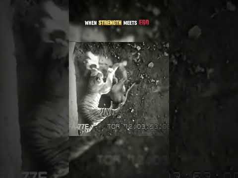 When Strength Meets Ego ☠️ | Lion vs Tiger 🐯 #shorts #lion #tiger #fight