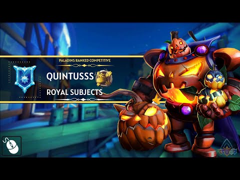 Is Bk Perfectly Balanced Champ ? 33 Kills Quintusss (Diamond) Paladins Ranked Competitive