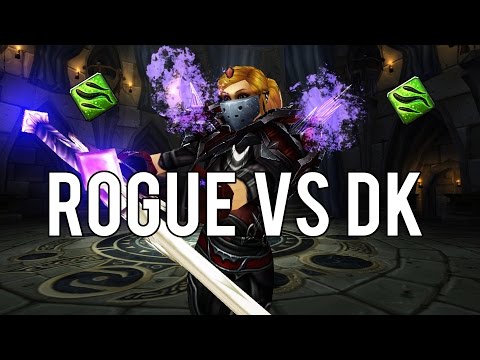 ROGUE VS DK DUEL (Leeching Poison) - (Combat Rogue PvP) Warlords of Draenor 6.2
