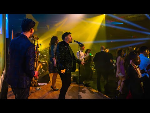Thunderstruck - AC/DC with Horn Section (Epic Live Cover | Xcaliber Wedding Band London) 