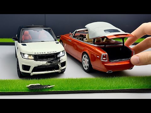 Which 1:18 Diecast Model Car is Better? Rolls Royce Elegance or Range Rover Power?