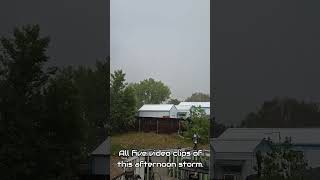 Quick and Intense Storm.