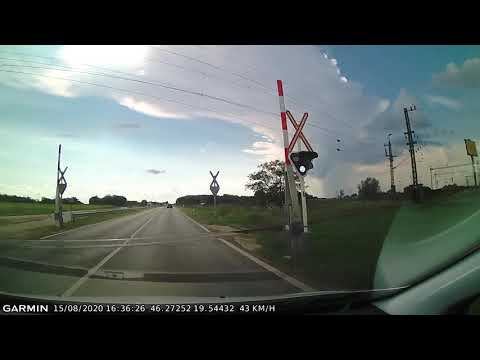 DRIVE #1269: Szeged-Baja (Hungary) (timelapse 4x) *Read Description*