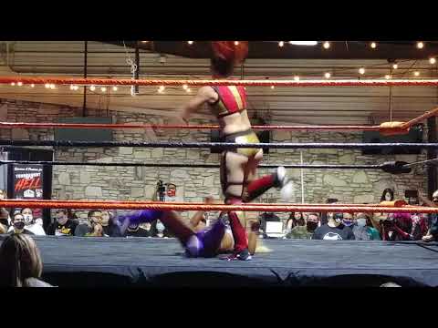 Lacey Ryan Vs Vert Vixen @ Mission Pro Wrestling (Clip)