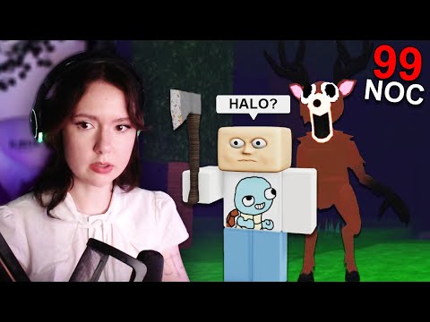 MÓJ PIERWSZY RAZ w 99 NOCY w LESIE!