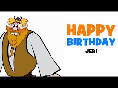 HAPPY BIRTHDAY JERI!