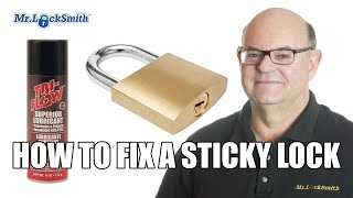 How To Fix a Sticky Lock | Mr. Locksmith™ Video