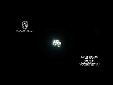 SF4066 4" shell SILVER STROBE WATERFALL