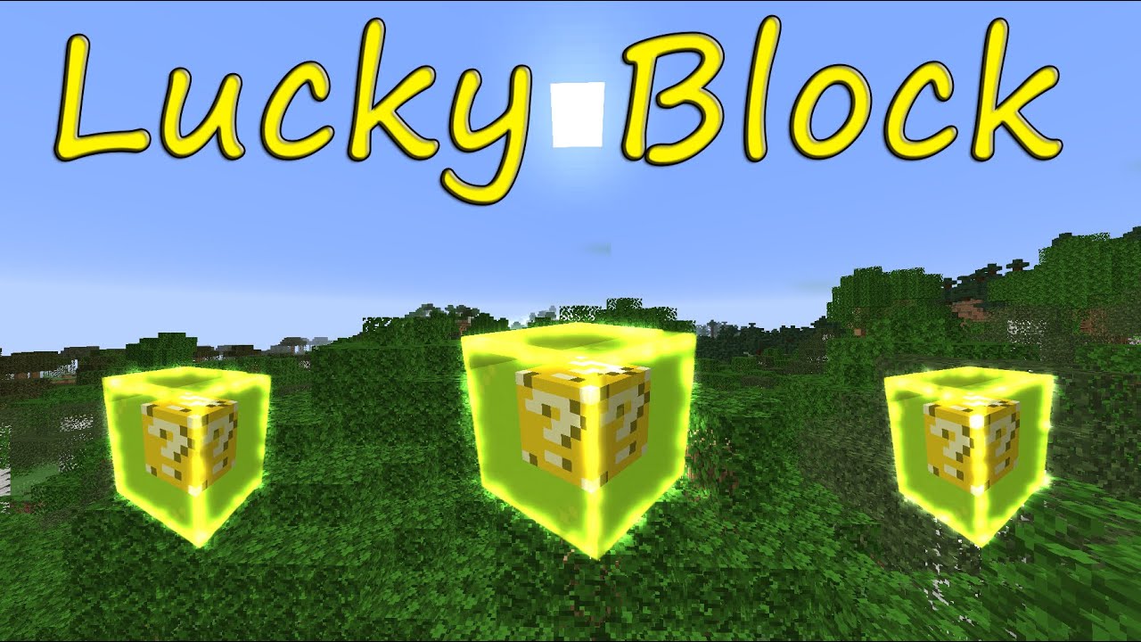 LUCKY BLOCK MOD 1.16.5 minecraft - how to download & install lucky