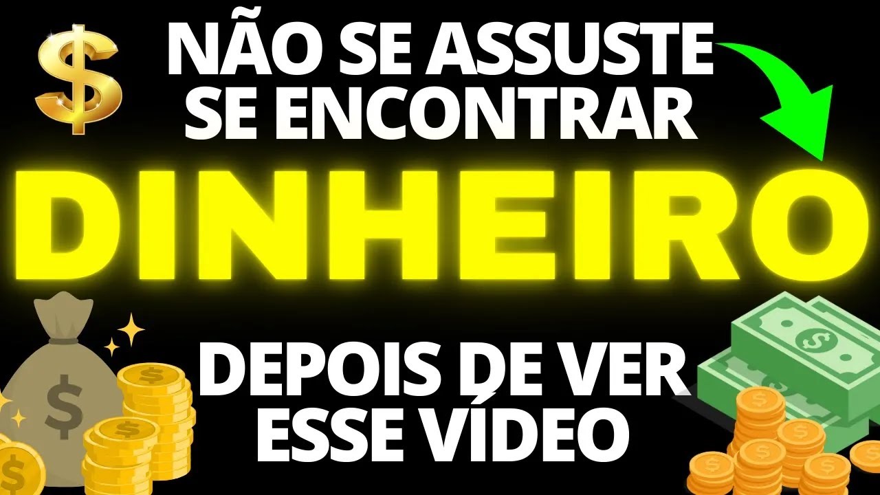 ORAÇÃO PARA ENCONTRAR DINHEIRO EM QUALQUER LUGAR 🤑 ONDE VOCÊ ESTÁ E PARA ONDE VAI