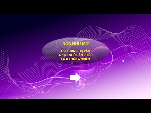 Ngỡ như mơ - Hồng Nhiên