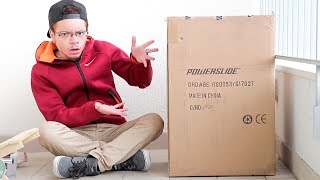 POWERSLIDE Sent me a HUGE Box !! -UNBOXING-