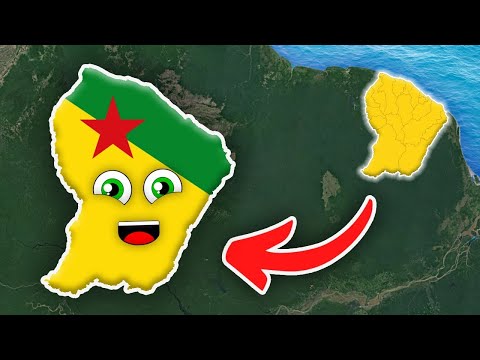 French Guiana - Geography Boroughs & Communes - Countries of the World