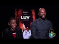 LUV - Actors Common and Michael Rainey, Jr on Reelblack TV (2013)