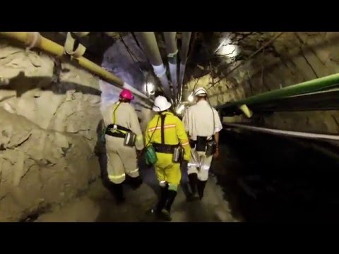 Down A Mine - The Journey Underground