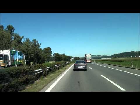 From Geneva to Bern /Autobahn A1 / Switzerland / 09.2010 / HD
