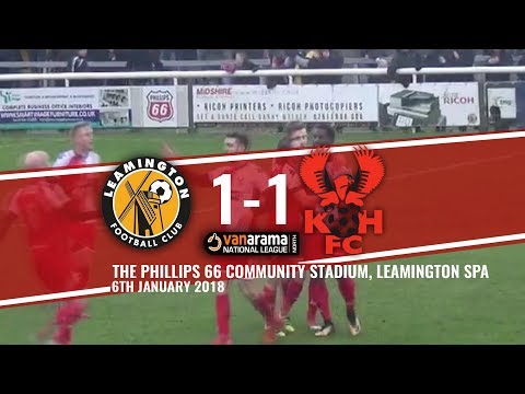 Leamington 1-1 Harriers 06/01/18: Extended highlights