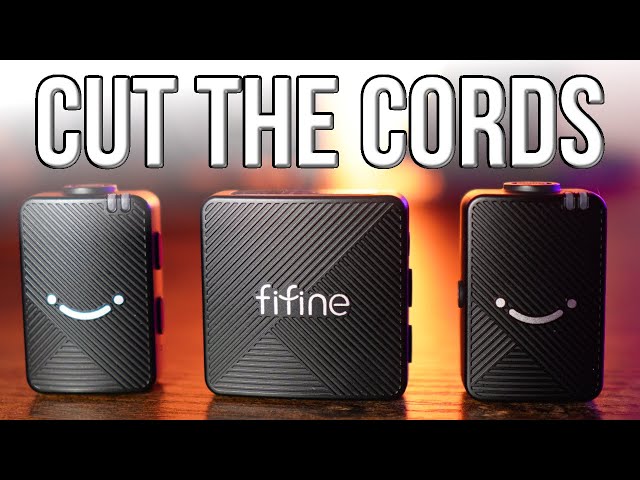 ميكروفون FIFINE M9 اللاسلكي الاحترافي