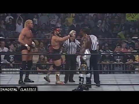 Sid Vicious w/ Rick Steiner vs Booker T:WCW Thunder September 23,1999