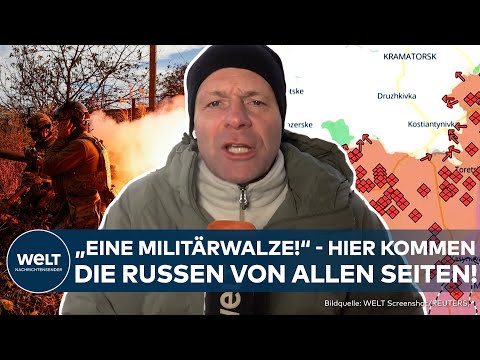 UKRAINE-KRIEG: Russische Militärwalze in der Front-Analyse! In dieser Provinz kommen Russen voran