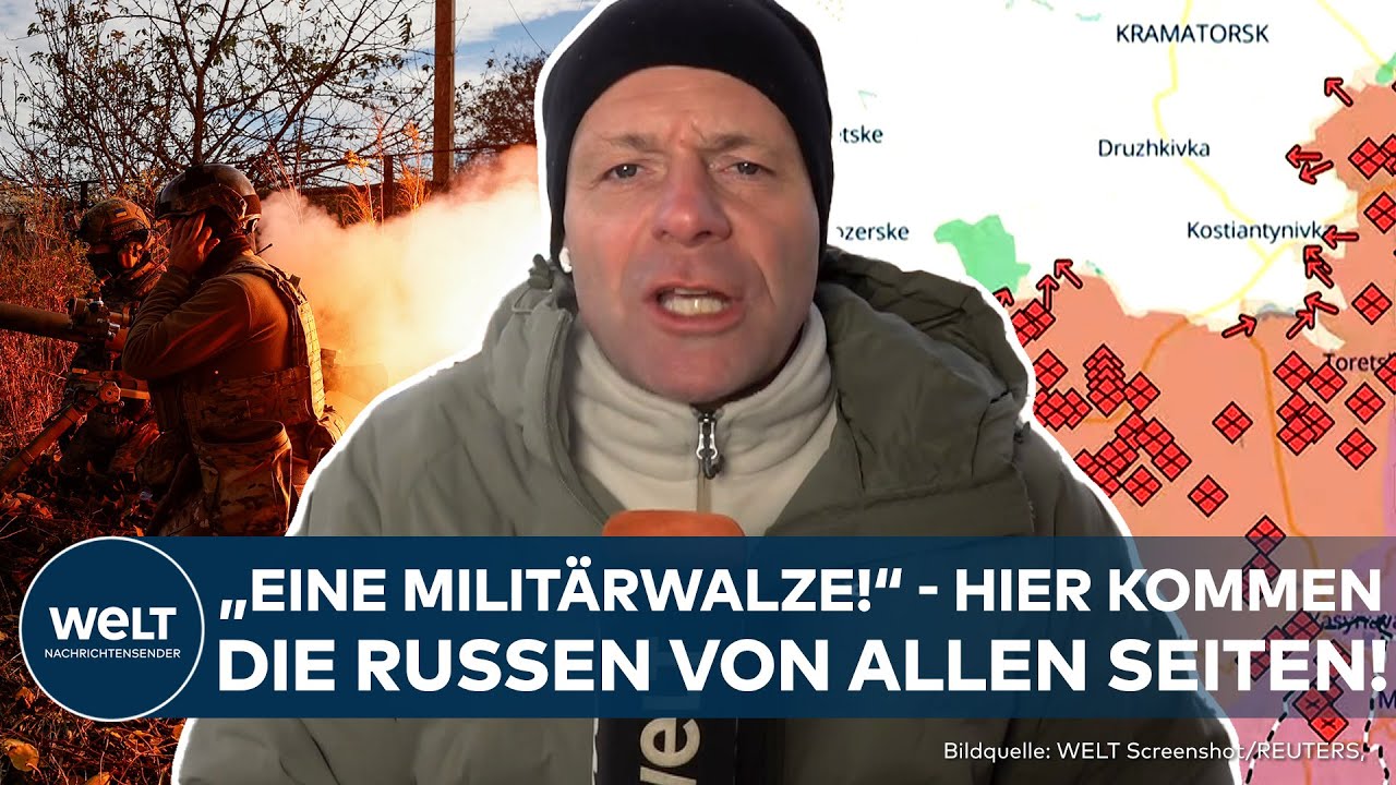 UKRAINE-KRIEG: Russische Militärwalze in der Front-Analyse! In dieser Provinz kommen Russen voran