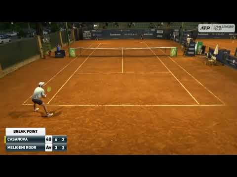 Hernan Casanova (ARG) vs Felipe Meligeni Rodrigues Alves (BRA) Montevideo challenger 1 Round