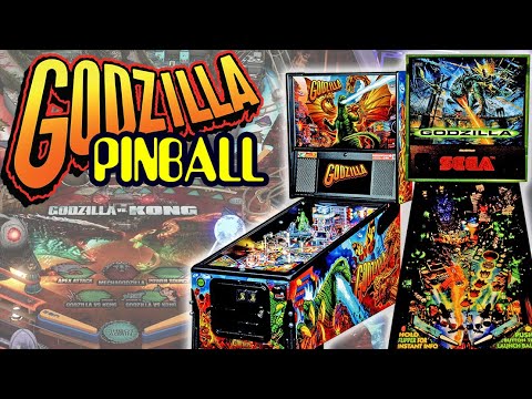 Godzilla Pinball Machines & Video Games