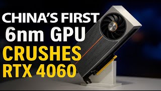 China’s First 6nm GPU Crushes RTX 4060! 💥 #chinesegpu, #rtx4060killer, #technews
