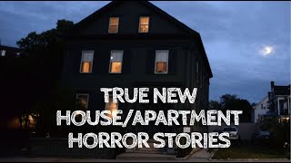 4 True New House/Apartment Horror Stories (With Rain Sounds)