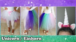 DIY: Unicorn / Einhorn / Costume / Kostüm