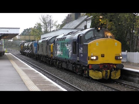 Norfolk Class 37's RHTT & Passenger November 2017