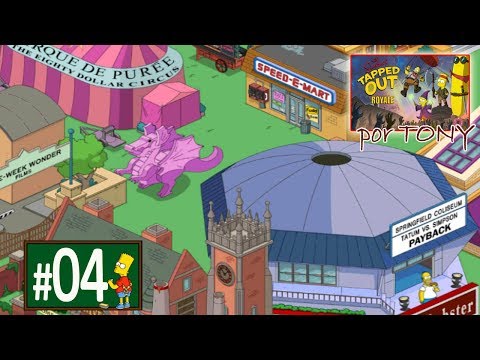 Los Simpson Springfield "Juegos'19: Capítulo 4 - Dragón Blocko Reinos de Tierralandia" por Tony