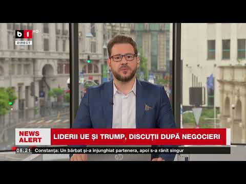 LIDERII UE, CONVORBIRE TELEFONICĂ CU TRUMP_Știri B1TV_17 mai 2025