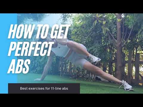 HOW TO GET PERFECT ABS IN A MONTH  - 10 BEST EXERCISES